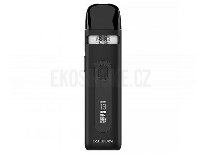 Uwell Caliburn X - Pod Kit - 850mAh - Matte Black, produktový obrázek.