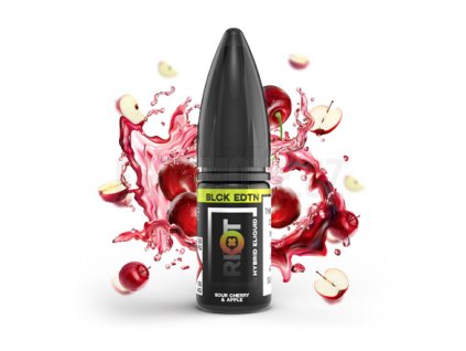 E-liquid Riot S:ALT 10ml / 5mg: Sour Cherry & Apple (Třešeň & zelené jablko)