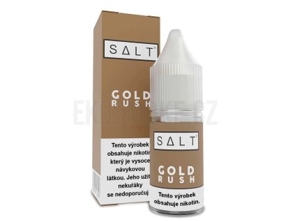 E-liquid - Juice Sauz SALT - Gold Rush - 10ml - 5mg, produktový obrázek.