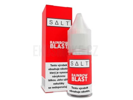 E-liquid - Juice Sauz SALT - Rainbow Blast - 10ml - 10mg, produktový obrázek.