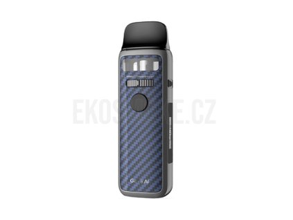 Elektronická cigareta: VooPoo Vinci 3 Pod Kit (1800mAh) (Carbon Fiber Blue)