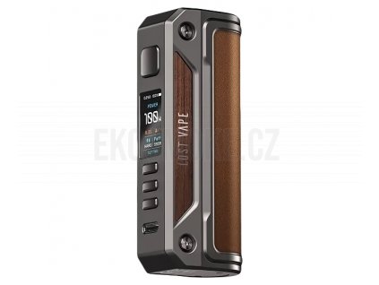 Lost Vape Thelema Solo - Elektronický Grip - 100W - Gunmetal Ochre Brown, produktový obrázek.