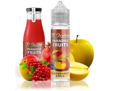 TI Juice Paradise Fruits - Shake & Vape - Pomegranate Apple - 12ml, produktový obrázek.