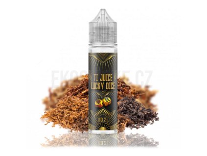 Příchuť TI JUICE Lucky Dice S&V: No 21 (Silný kořeněný tabák) 10ml