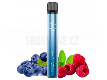 Elf Bar 600 V2 - 20mg - Blueberry Sour Raspberry (Borůvka s malinou), produktový obrázek.