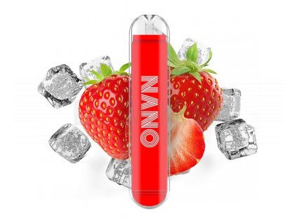 Lio Nano II - 16mg - Strawberry ICE (Svěží jahoda), produktový obrázek.