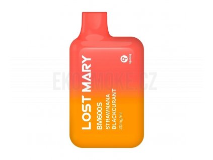 Lost Mary - BM600S - Strawnana Blackcurrant, produktový obrázek.