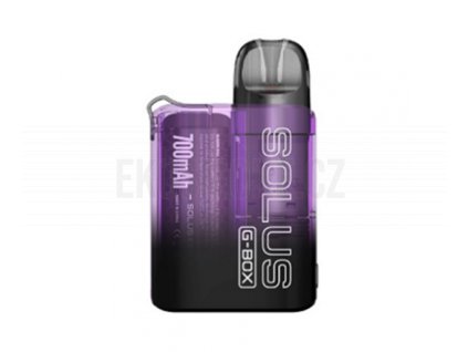 Elektronická cigareta: SMOK Solus G-Box Pod Kit (700mAh) (Transparent Purple)