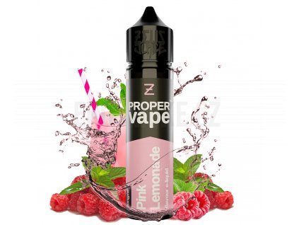 Zeus Juice - Proper Vape - S&V - Pink Lemonade - 20ml, produktový obrázek.