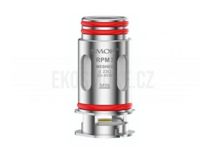 SMOK RPM 3 Meshed žhavící hlava 1ks odpor 0,23ohm