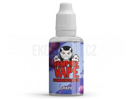 Vampire Vape - Příchuť - Grape (Hroznové víno) - 30ml, produktový obrázek.