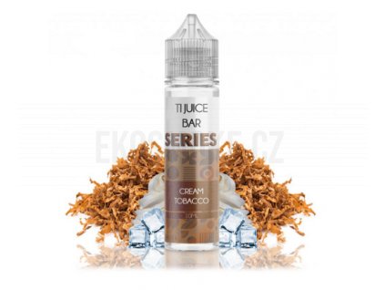 Příchuť TI JUICE Bar Series S&V: Cream Tobacco (Krémový tabák) 10ml