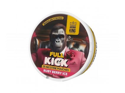 Aroma King Full Kick - nikotinové sáčky - Ruby Berry ICE - 20mg /g, produktový obrázek.