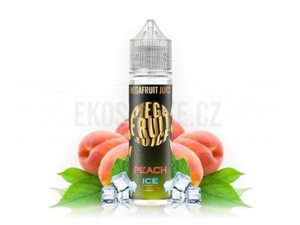 Megafruit Juice - S&V - Peach ICE (Svěží broskev) - 10ml, produktový obrázek.