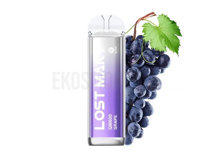 Lost Mary - QM600 - Grape - 20mg, produktový obrázek.