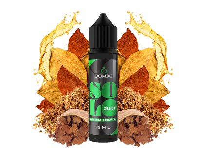 Příchuť Bombo Solo Juice S&V: Virginia Tobacco (Tabák Virginia) 15ml