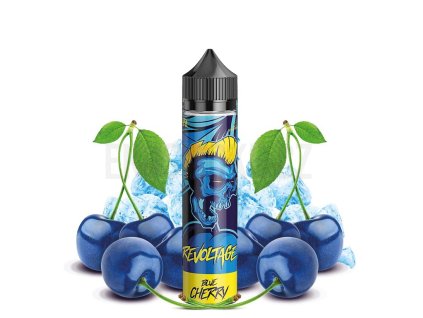 Revoltage - S&V - Blue Cherry (Chladivá třešeň) - 10ml, produktový obrázek.