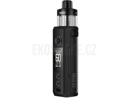 voopoo drag s2 mod pod 60w grip 2500mah spray black