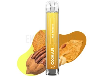 oxva oxbar c800 elektronicka cigareta nut tobacco 16mg