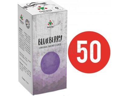 liquid dekang fifty blueberry 10ml 0mg boruvka