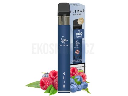 Elf Bar ELFA Pod - Starter Kit - 500mAh - Blueberry Sour Raspberry - 20mg