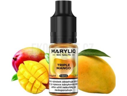 liquid maryliq nic salt triple mango 10ml 20mg