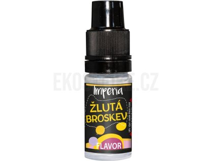 prichut imperia black label 10ml yellow peach zluta broskev