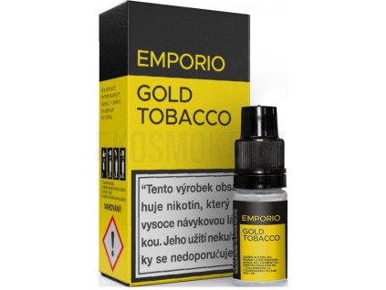 liquid emporio gold tobacco 10ml 9mg