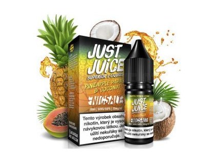 liquid just juice salt pineapple papaya coconut 10ml 20mg