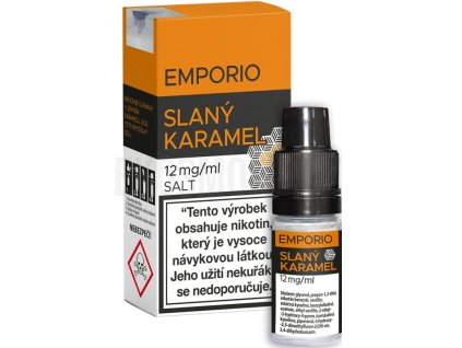 liquid emporio salt slany karamel 10ml 12mg