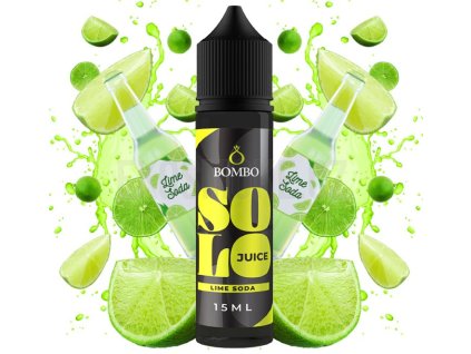 prichut bombo solo juice sv 15ml lime soda limetkova sodovka