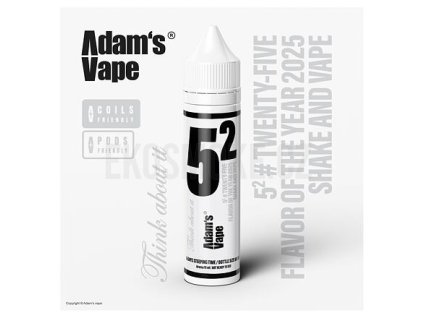Příchuť Adam's Vape S&V: 25 objem 10ml tabáková nálepka Kolek Q