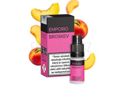 Emporio Broskev 10ml intenzita nikotinu 6mg