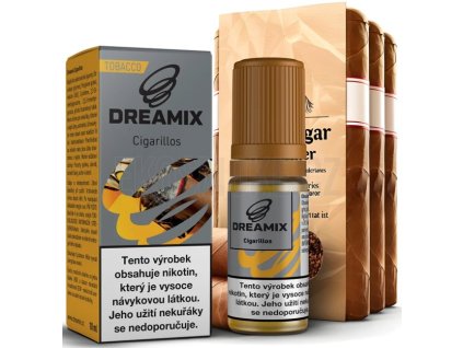 liquid dreamix doutnikovy tabak cigarillos tobacco 10ml 12mg