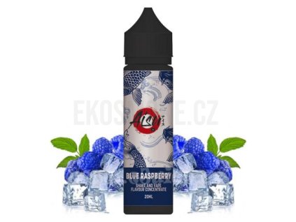 Příchuť ZAP! Juice S&V: AISU Blue Raspberry (Modrá malina) objem 10ml tabáková nálepka Kolek R