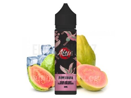 Příchuť ZAP! Juice S&V: AISU Pink Guava (Exotická guava) objem 10ml tabáková nálepka Kolek R