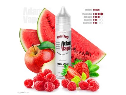 Příchuť Adam's Vape S&V: Red Fruit (Letní ovocný mix) objem 10ml tabáková nálepka Kolek R