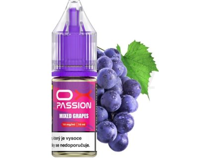 liquid oxva ox passion salts mixed grapes 10ml 20mg