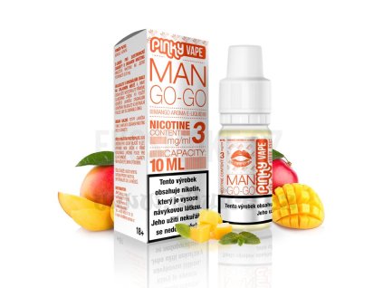 Pinky Vape Man Go-Go (Mango) 10ml 12mg