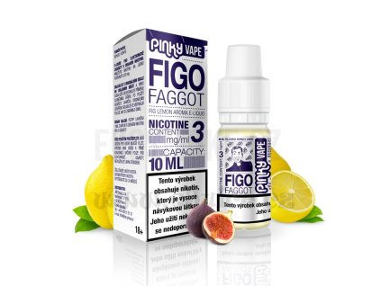 Pinky Vape Figo Faggot (Fík & Citron) 10ml 3mg