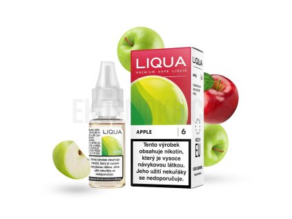 LIQUA Apple (Jablečná směs) 10ml 3mg