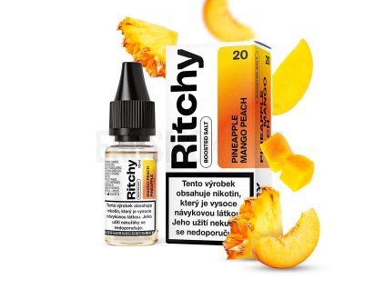 Ritchy Salt Pineapple Mango Peach (Ananas, mango a broskev) 10ml 20mg
