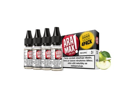 Aramax Max Apple (Jablko) 4x10ml 3mg