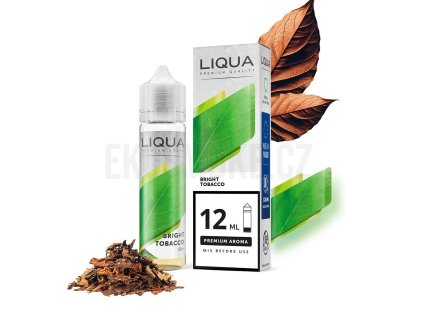 Příchuť LIQUA Mix&Go: Bright Tobacco (Virginská tabáková směs) objem 12ml