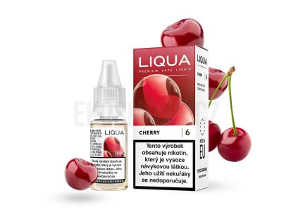 LIQUA Cherry (Třešeň) 10ml 18mg