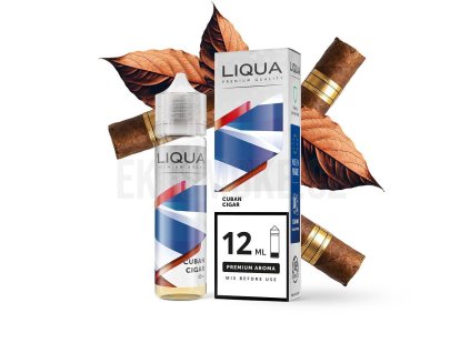 Příchuť LIQUA Mix&Go: Cuban Cigar (Doutníkový tabák) objem 12ml