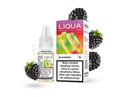 LIQUA Blackberry (Ostružina) 10ml 3mg