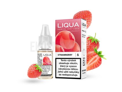 LIQUA Strawberry (Sladká jahoda) 10ml 12mg