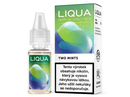 LIQUA Elements - Two Mints - 10ml - 0mg, produktový obrázek.
