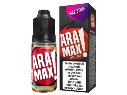 Aramax - Max Berry - 10ml - 3mg, produktový obrázek.